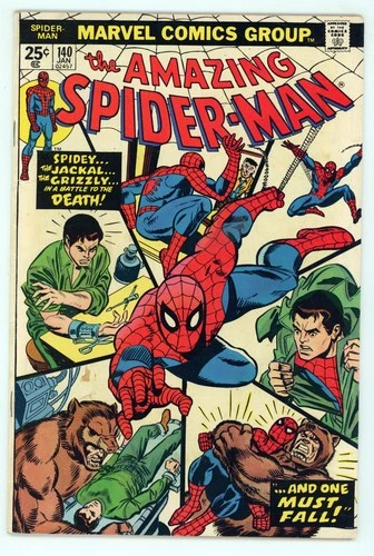 THE AMAZING SPIDER-MAN #140 (Marvel 1975) VG condition