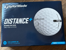 TaylorMade Distance Golf Balls 2021, White