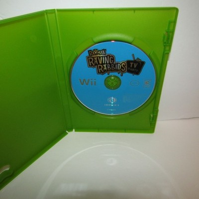 Rayman Raving Rabbids TV Party Nintendo Wii Video Game Disc Only Tested Working