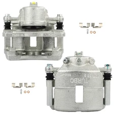 2x Front Brake Calipers For 2003-2009 Chrysler Pt Cruiser 2003-2005 Dodge Neon