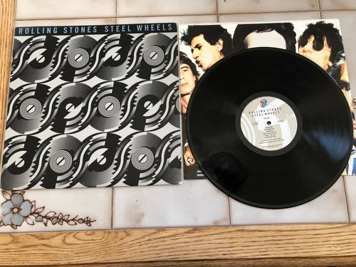ROLLING STONES~Steel Wheels~LP~ROLLING~STONES~RECORDS~NEAR~MINT~VINYL