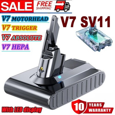 Akku Für Dyson V7 Motorhead Pro Trigger V7 Animal V7 Car+Boat SV11 21,6V Neu