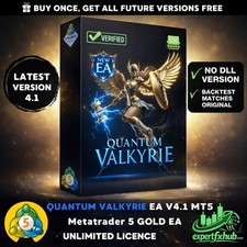 v4.1 Quantum Valkyrie EA Metatrader MT5 Bot | Forex Algo trading MQL5 | FTMO