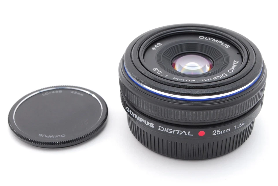 [COMO NUEVO] OLYMPUS ZUIKO DIGITAL 25mm F2.8 Lente Pancake Estándar de JAPÓN Foto 3 de 4