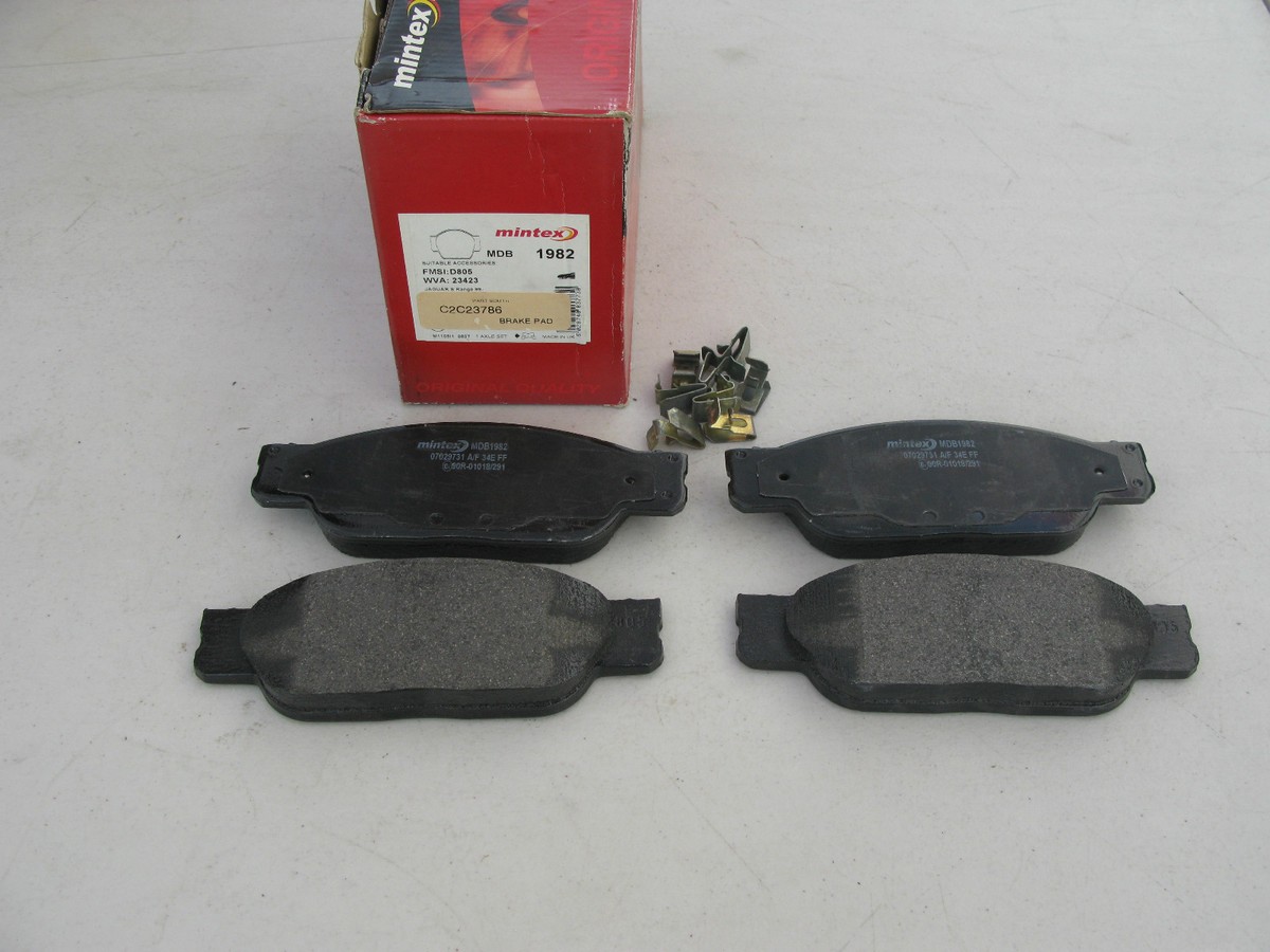 Jaguar (2003-2006) MINTEX Front Brake Pad Set C2C23786 | eBay