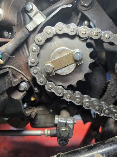KEEWAY 125 SUPERLIGHT 2017-2024 HEAVY DUTY CHAIN SPROCKET KIT 17T FRONT 41T REAR - Picture 6 of 8