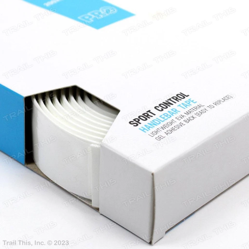 Shimano PRO Sport Control - Blanco - Manillar Bicicleta de Carretera Barra Drop Cinta/Envoltura Foto 2 de 3