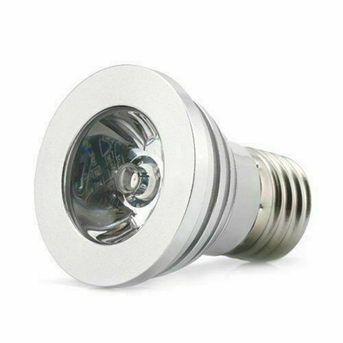 RGB LED Spotlight Bulbs GU10 MR16 GU5.3 E27 Color Change+ Remote Control Lamp RD - Picture 11 of 17