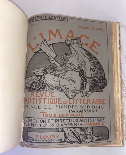 Liimage French Literary and Artistic Book 1896 Vintage Antique - Imagen 3 de 17