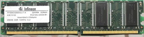 Memory Dimms - DDR, DDR2, PC-133, PC2100, PC2700, PC3200, PC2-3200R, PC2-5300 - Picture 3 of 42