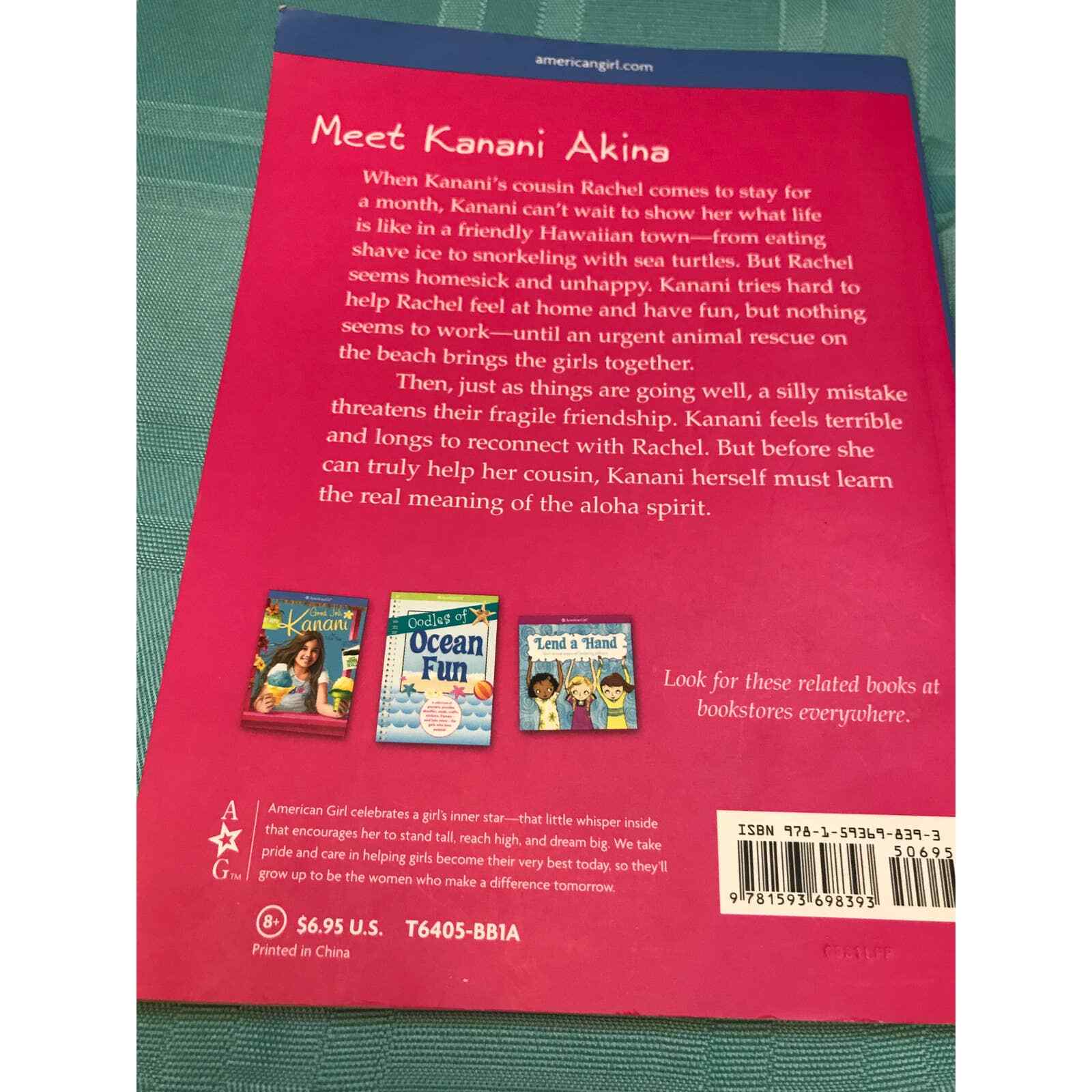 American Girl Book Lot Tenney, Kaya, Kanani eBay