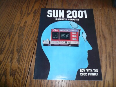 SUN 2001 Computer Tune-Up and Service Equipment - Form 693-875-(6740) - Vintage