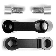 2 PCS 10MM Motorcycle Mirror Riser/Extender Adapter Mounts Motorbike Sets UK.