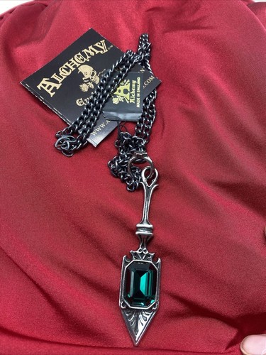 Alchemy Gothic P607 Sucre Vert Absinthe Spoon Pendant Necklace IN HAND - Picture 6 of 8