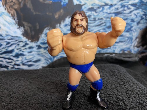 Hacksaw Jim Duggan WWF WWE Hasbro Wrestling 1991 T...