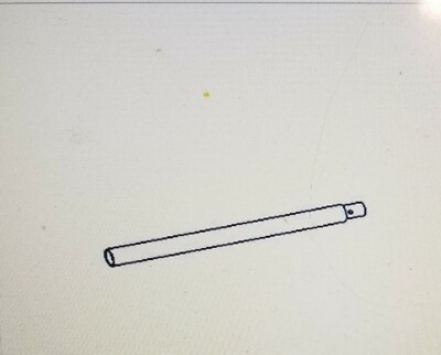 FT-5404 Trampoline Vertical Leg Extension for Flex Models-OEM Equipment