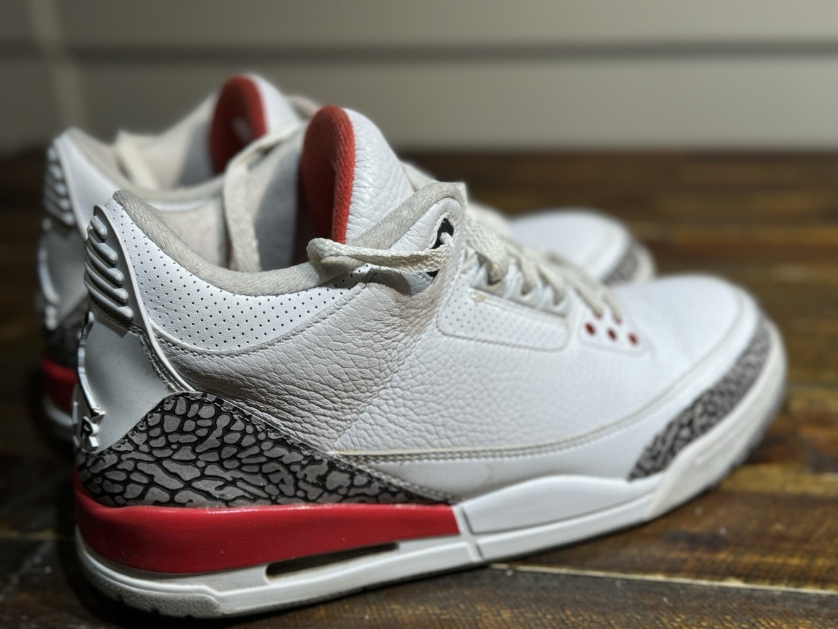Jordan 3 Retro Hall of Fame/Katrina - Size 11 (136064-116 ) | eBay