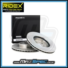 Mazda MX5 MK1 Front Brake Discs - MX-5 MK1 (1.6) (89-97) Ridex® 