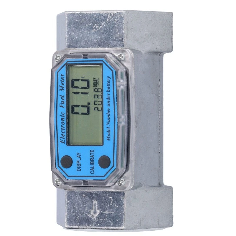 Meter Electronic Digital Fuel Liquid Water Gas Oil meter 2in-- - Image 2 of 4