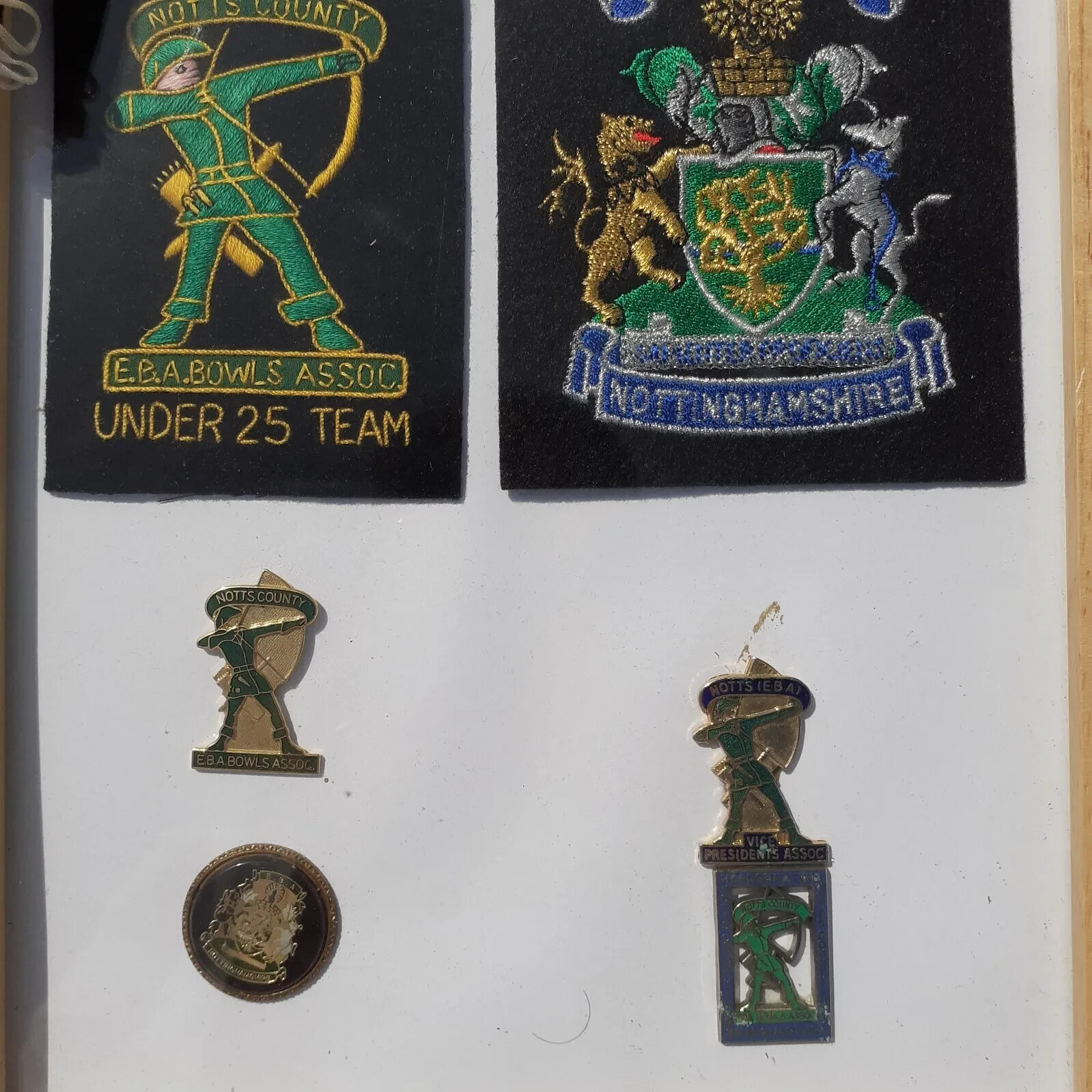 Vintage Antique Lawn Bowls Memorabilia Job Lot of 8 Pieces Plaque