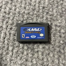 Game Boy Advance Quad Desert Fury Nintendo GBA ATV Authentic Cleaned Works