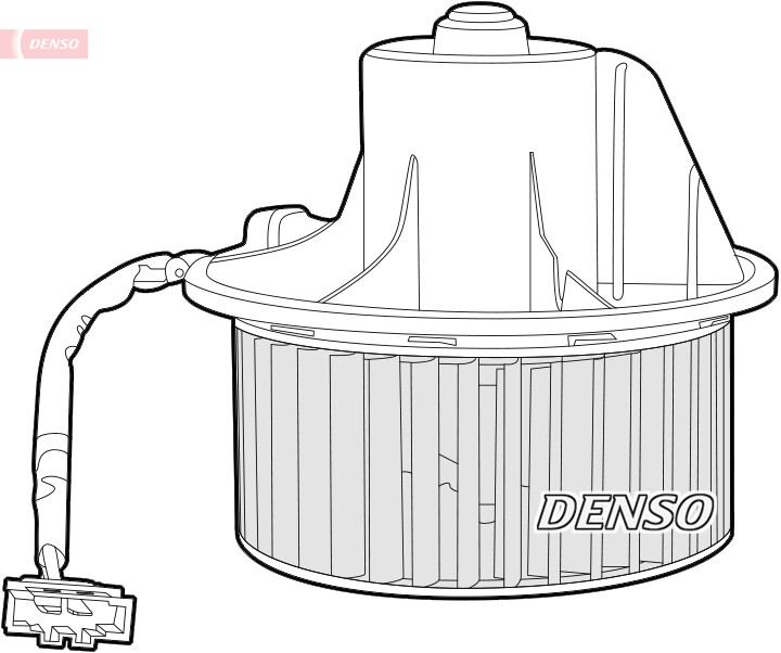 Interior Blower Motor fits VW TRANSPORTER Mk4 2.0 90 to 03 AAC Heater Denso New - Image 17