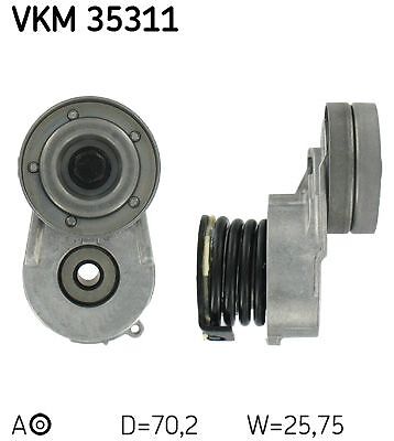 SKF Rolle Nebentrieb Honda, Opel, Vauxhall VKM35311-image