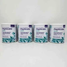 4-Pack Pepticate Hypoallergenic Infant Formula Powder 13.2 oz Can *EXP 03/2026*