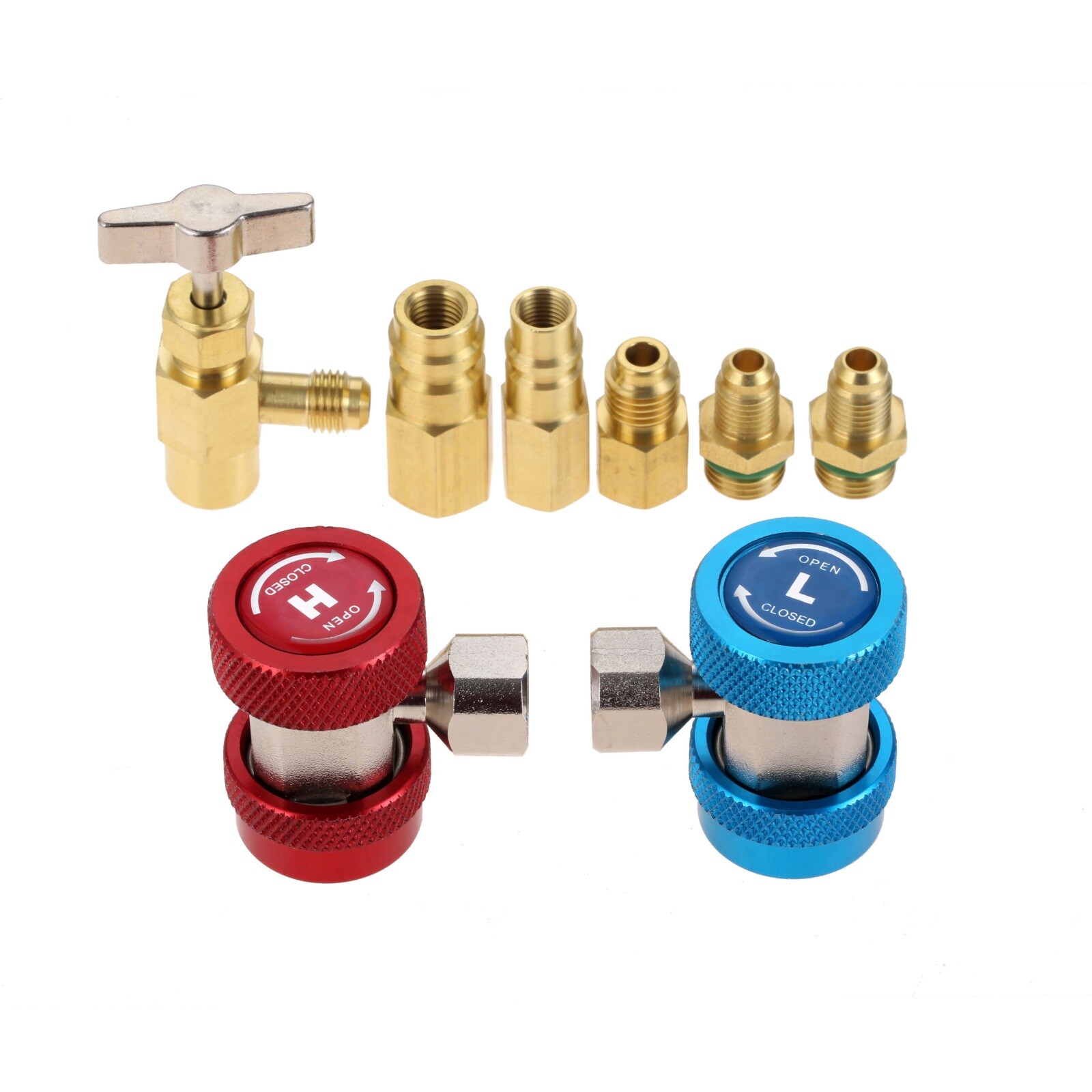 R134a ac Fittings & Adapters with 1/4" Male Flare Car AC Systems