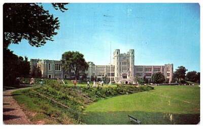 Postcard, Isaac E. Young Junior High School, New Rochelle, NY, Helen O'Brien