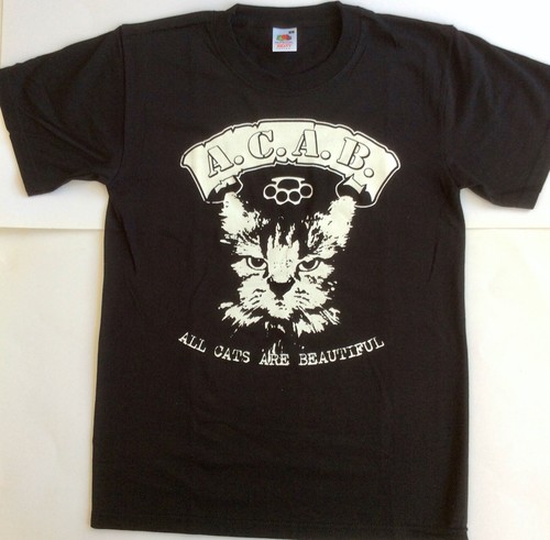 A.C.A.B. All Cats Are Beautiful t-shirt 
