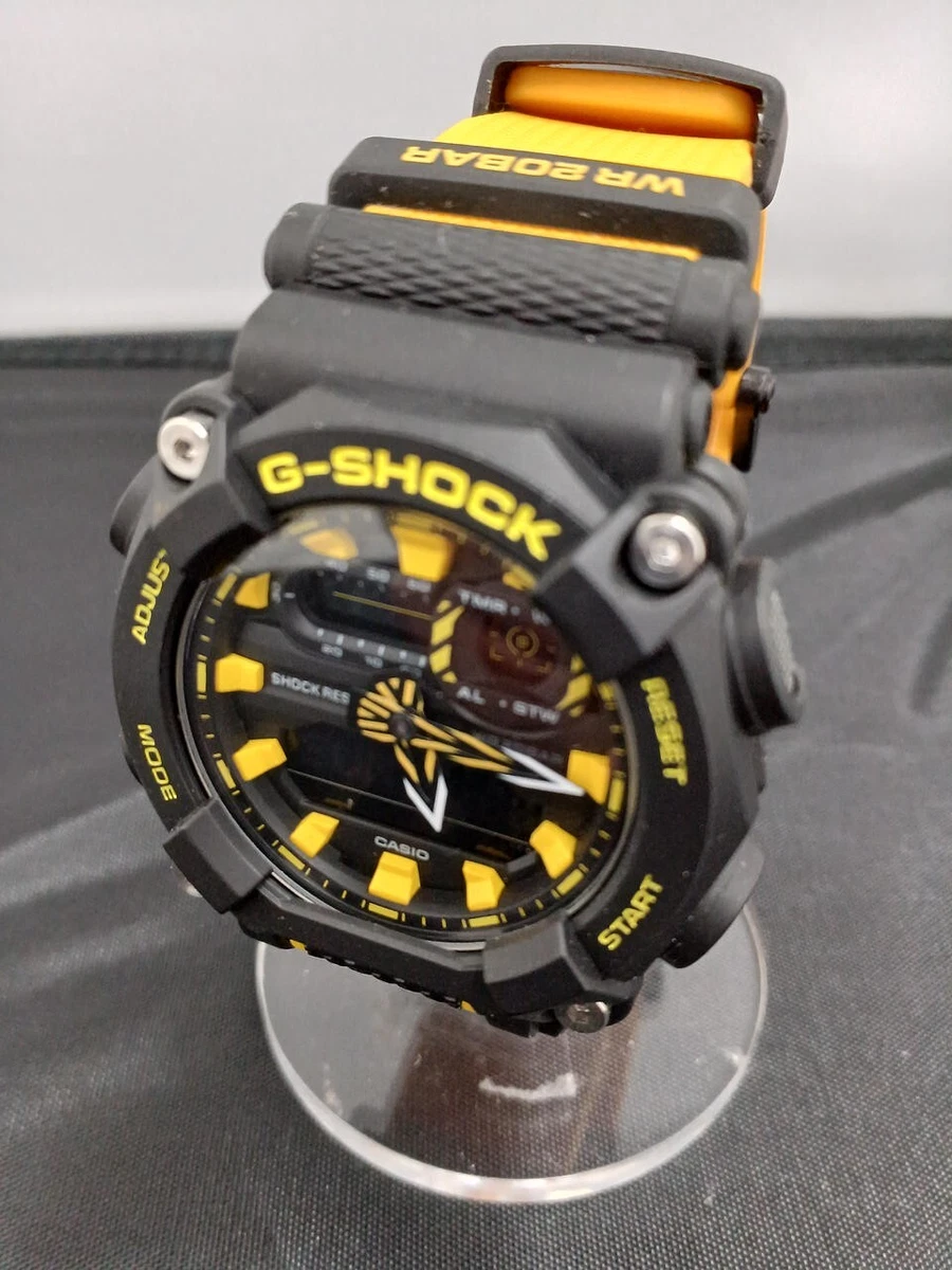 G shock yellow black cheap