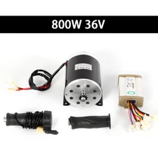 Brush Motor Kit Speed Controller Pedal for Electric ATV e Bike Go Kart 800W 36V