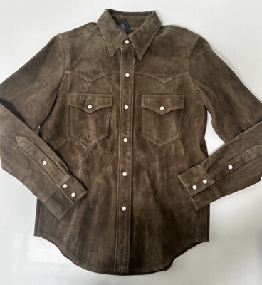 Buck Mason Russet Mojave Brown Suede X Small