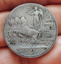 Vittorio Emanuele III, 2 lire 1911 quadriga veloce