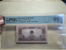 Vietnam 1 Hao 1972 Pick 77a PMG 66EPQ Gem UNC_LDP Shop.