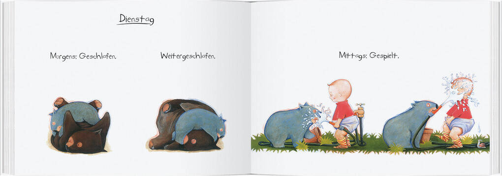 Thumbnail - Tagebuch Eines Babywombat | Jackie French, Bruce Whatley | 2010 |