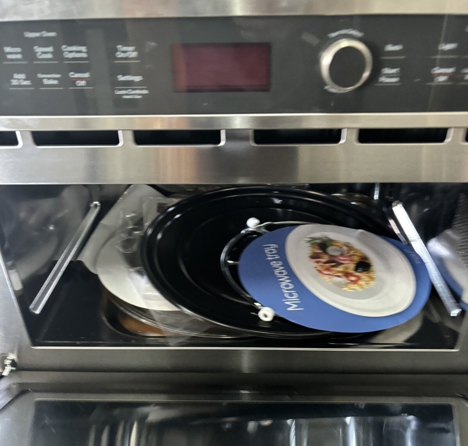 GE Profile 30" Stainless Steel Builtin Combination Wall Oven