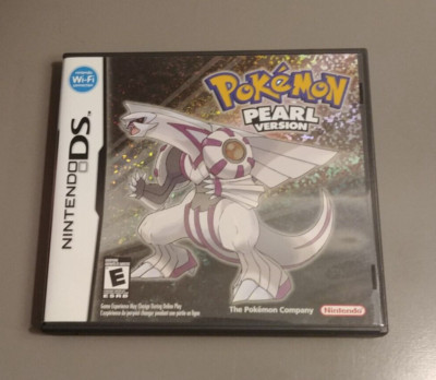 Pokemon: Pearl Version (Nintendo DS, 2007) CIB W/Inserts*FRENCH MANUAL*  TESTED