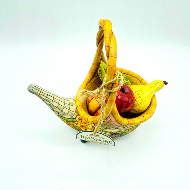 Jim Shore Heartwood Creek Cornucopia