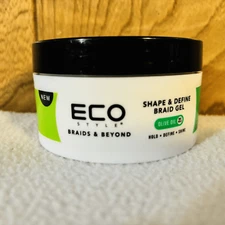 ECO Style Professional Hair Styling Shape And Defining Braid Gel 6 Fl OZ