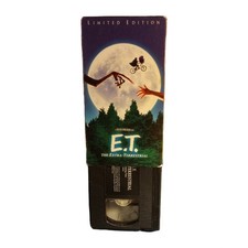 E.T. The Extra-Terrestrial VHS Tape Limited Edition 2002 Steven Spielberg