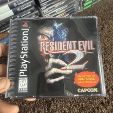 Resident Evil 2: Dual Shock Sony PlayStation 1 PS1 Super MINT DISCS & Manual GEM