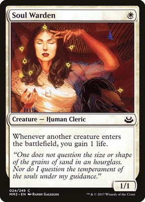 MTG - Soul Warden - MM3 - EN - GD