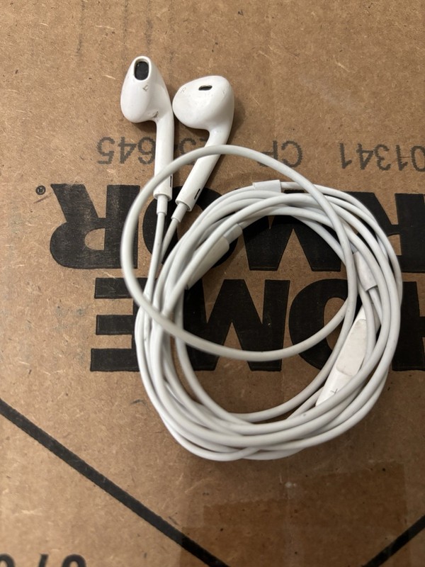 Apple EarPods with Lightning Connector In Ear Canal Headset - White