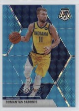 2019-20 Panini Mosaic Fluorescent Blue Prizm /15 Domantas Sabonis #155 09br