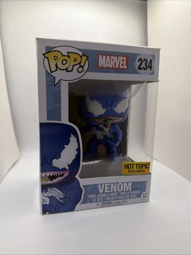 Funko Pop! Vinyl: Marvel - Venom (Blue)Hot Topic (Exclusive) #234 Box damage