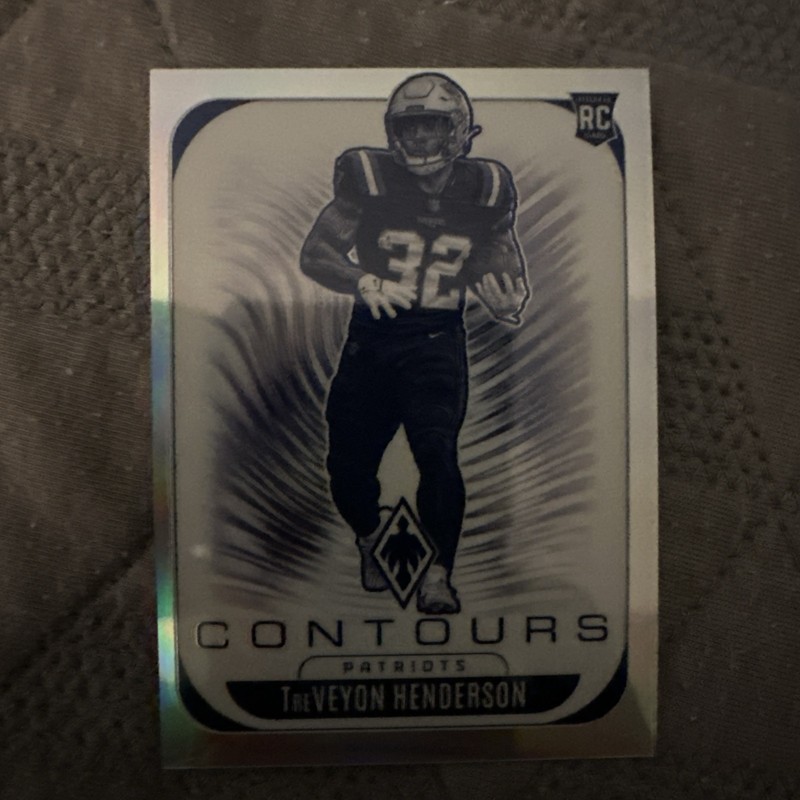 2025 Panini Phoenix - Contours TreVeyon Henderson #22 (RC)