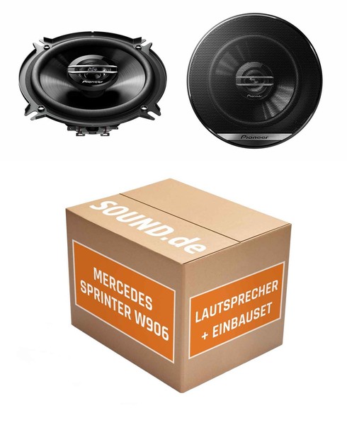 Lautsprecher Boxen Vorne Pioneer TS-G1320F FüR Mercedes Sprinter W906 2X Tief-Mi-image
