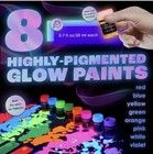 Neon Nights Glow-in-the-Dark Paint - 8 Pack — photo 2